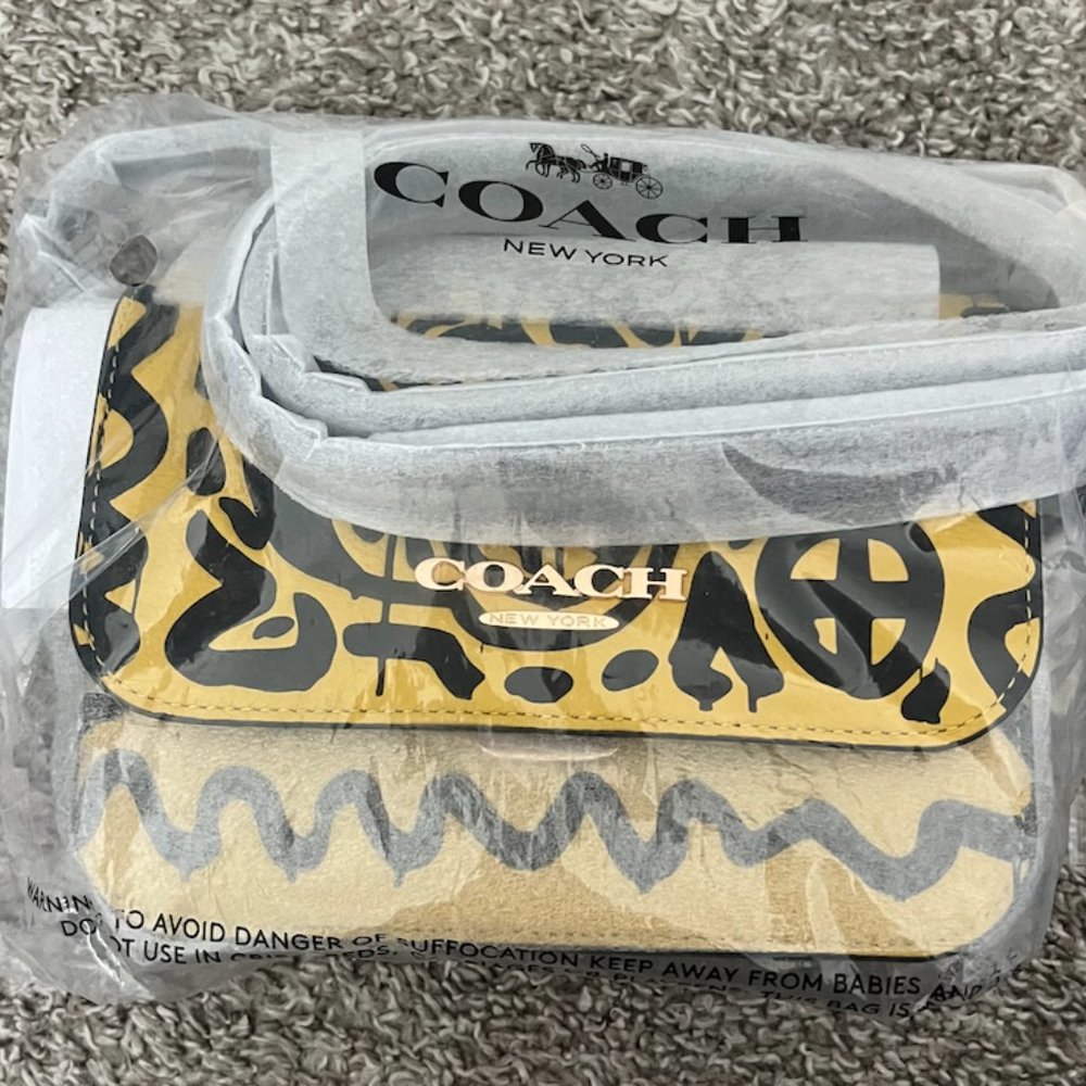 COACH Disney Collection - Mickey Mouse Mini Brynn Crossbody Handbag